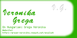 veronika grega business card